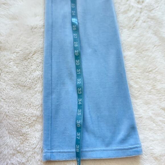 Juicy Couture women velvet blue pants size XS Limited Edition - Picture 8 of 9